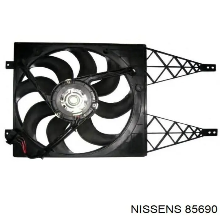 Электровентилятор охлаждения в сборе Nissens 85690 цена, от 73.87 USD