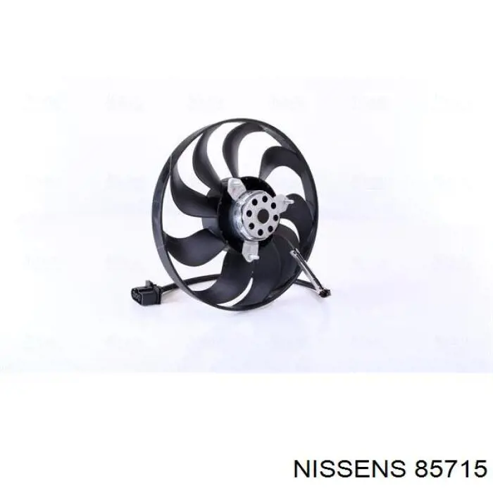 85715 Nissens электровентилятор охлаждения в сборе (мотор+крыльчатка)