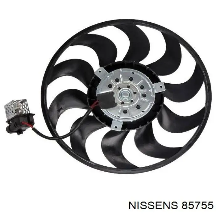 Вентилятор/крыльчатка радиатора охлаждения Nissens 85755 цена, от 104.79 USD