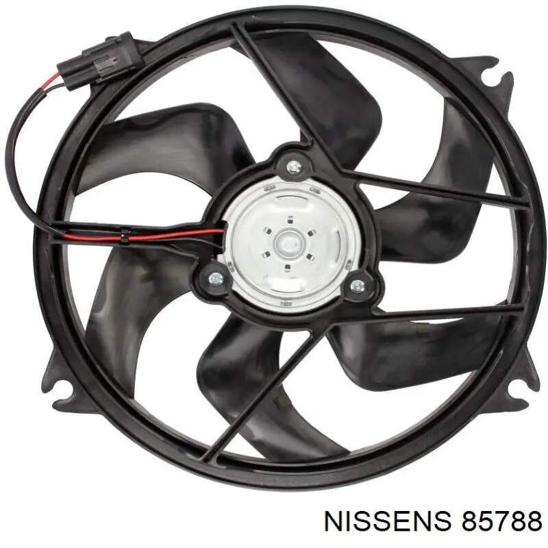 85788 Nissens ventilador elétrico de esfriamento montado (motor + roda de aletas)