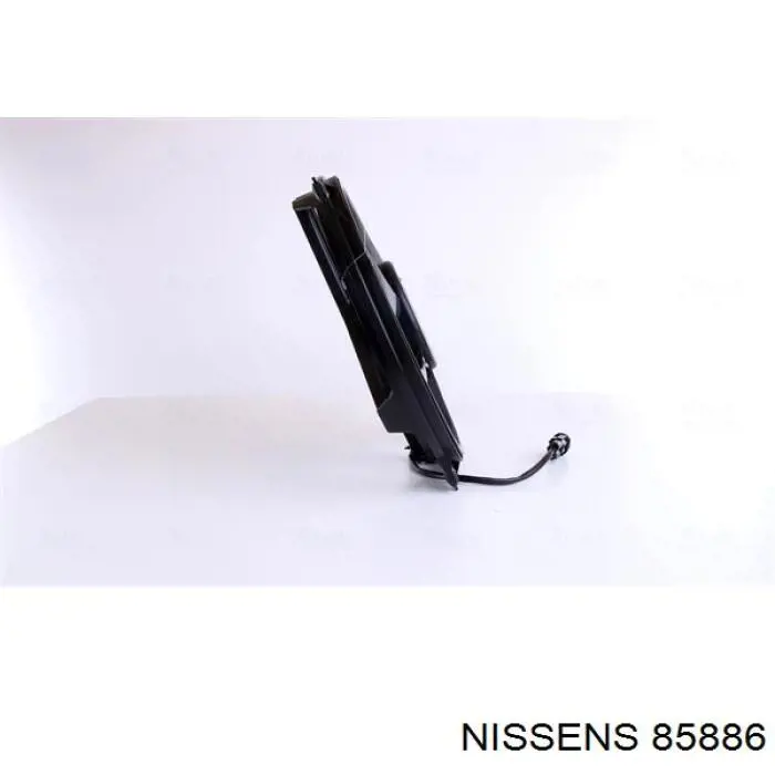 Ventilador (rodete +motor) refrigeración del motor con electromotor completo 85886 Nissens