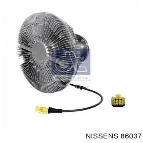 Вискомуфта вентилятора 86037 Nissens