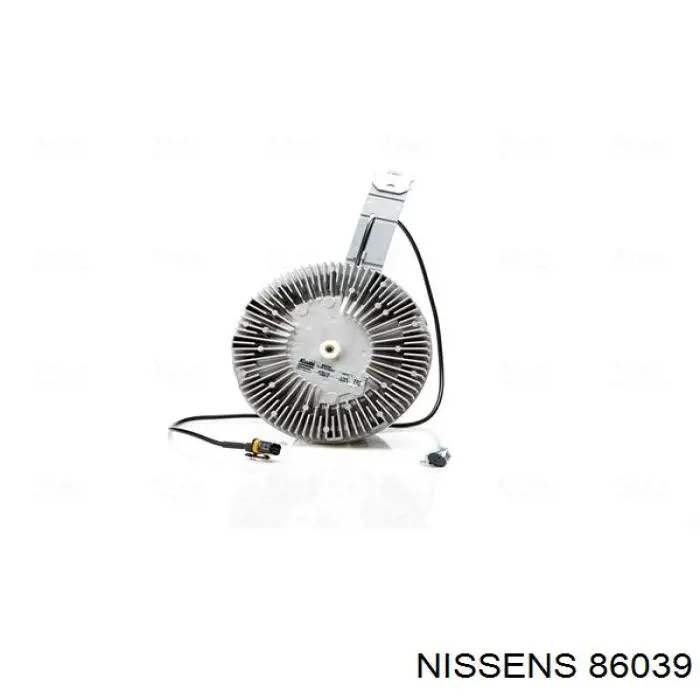 86039 Nissens acoplamento viscoso de ventilador de esfriamento