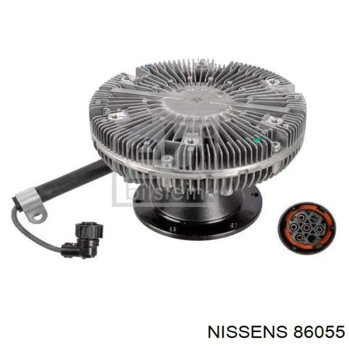 Вискомуфта вентилятора 86055 Nissens