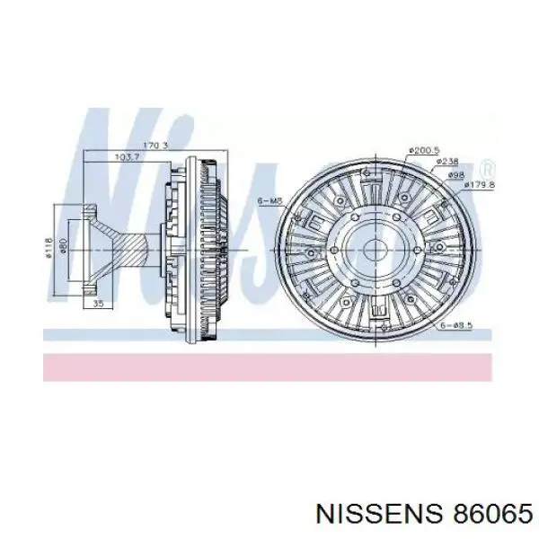 Вискозная муфта Febi 106438 цена, от 283.36 USD