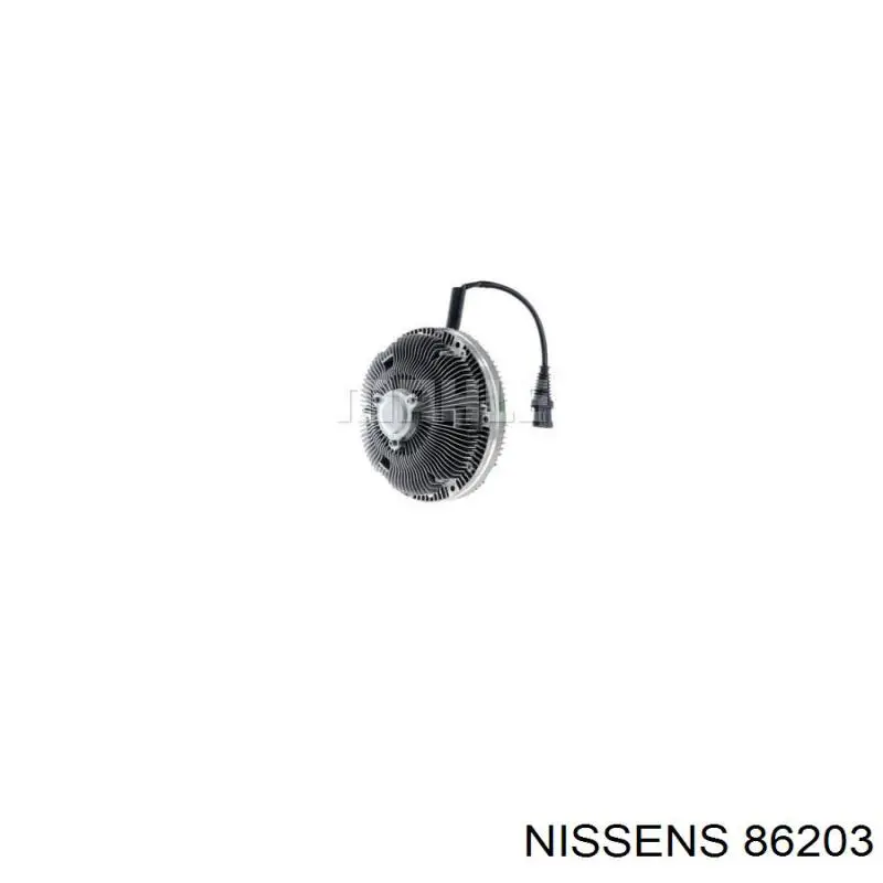 Вискомуфта вентилятора 86203 Nissens
