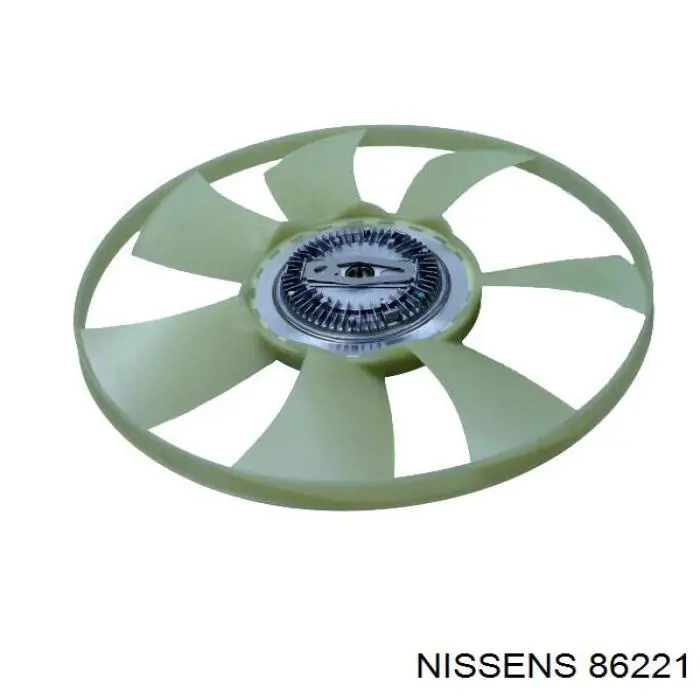 Вентилятор (крыльчатка) радиатора кондиционера Nissens 86221
