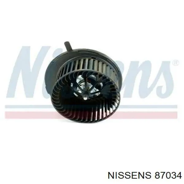 Вентилятор печки 87034 Nissens