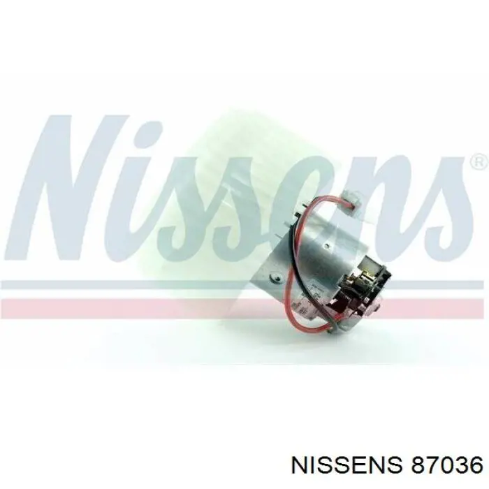 Motor eléctrico, ventilador habitáculo 87036 Nissens