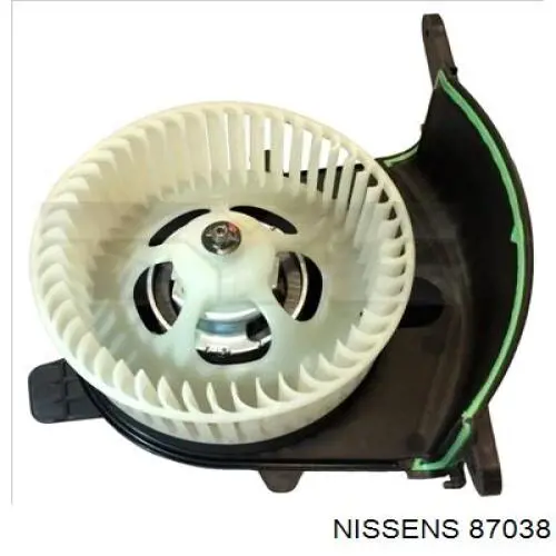 87038 Nissens motor de ventilador de forno (de aquecedor de salão)