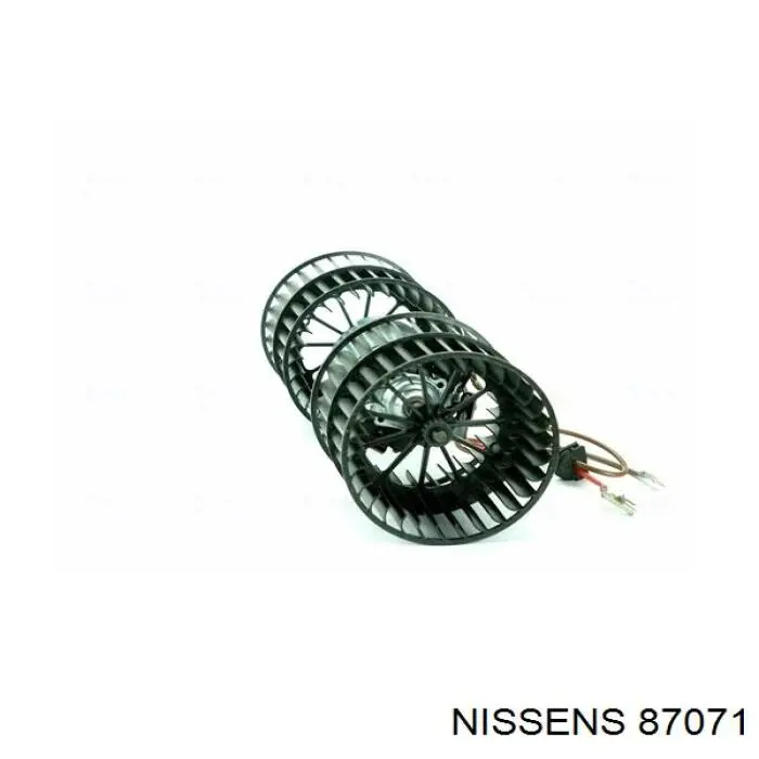 Motor eléctrico, ventilador habitáculo 87071 Nissens