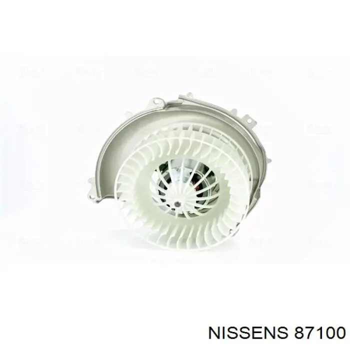 Мотор вентилятора печки (отопителя салона) NISSENS 87100