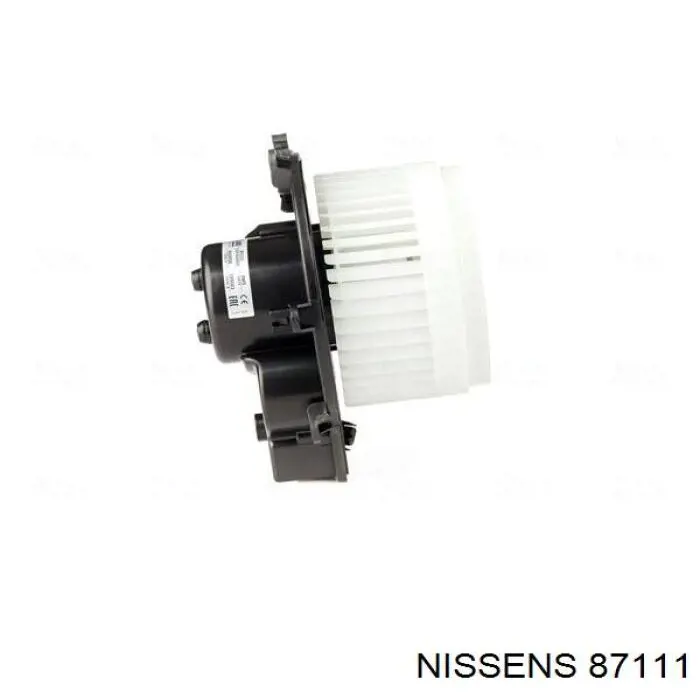 Motor eléctrico, ventilador habitáculo 87111 Nissens