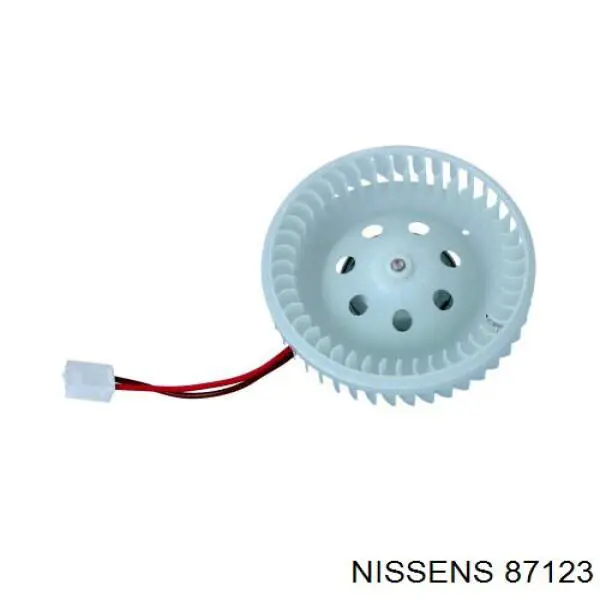 87123 Nissens motor de ventilador de forno (de aquecedor de salão)