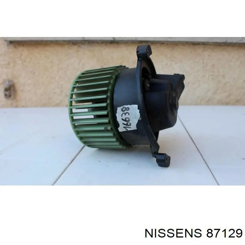 Motor eléctrico, ventilador habitáculo 87129 Nissens