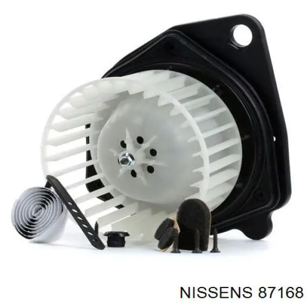 Motor eléctrico, ventilador habitáculo 87168 Nissens
