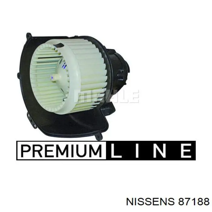 Motor eléctrico, ventilador habitáculo 87188 Nissens