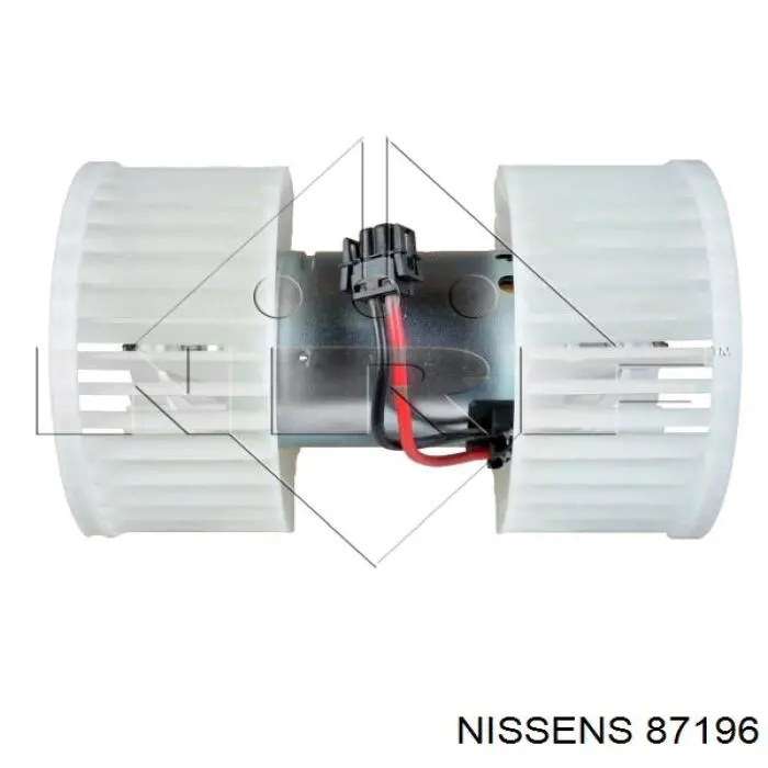 Вентилятор печки 87196 Nissens