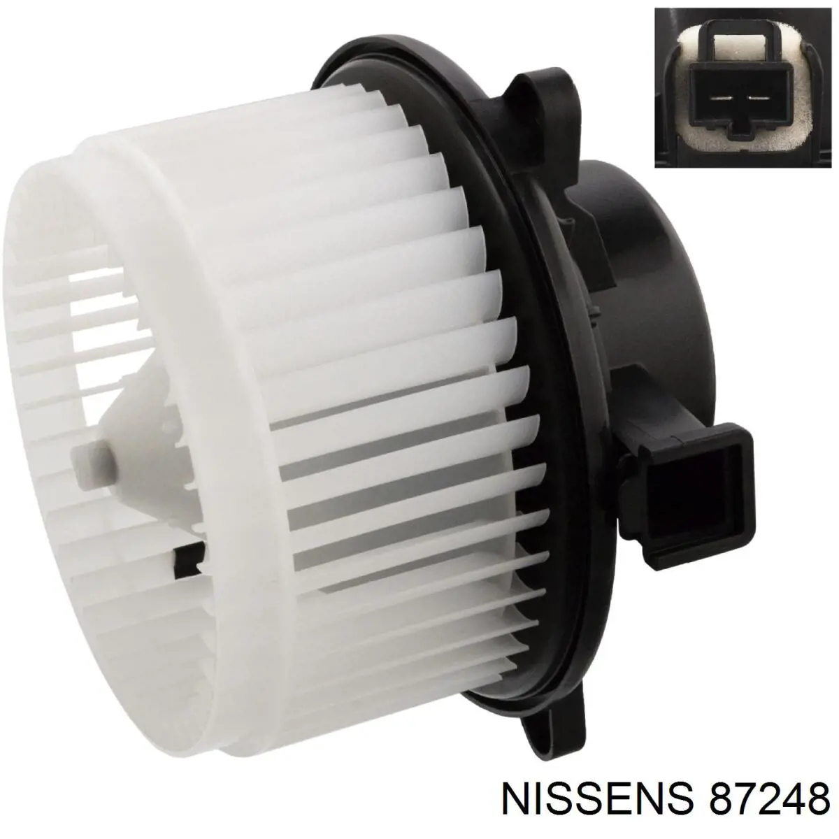 87248 Nissens motor de ventilador de forno (de aquecedor de salão)