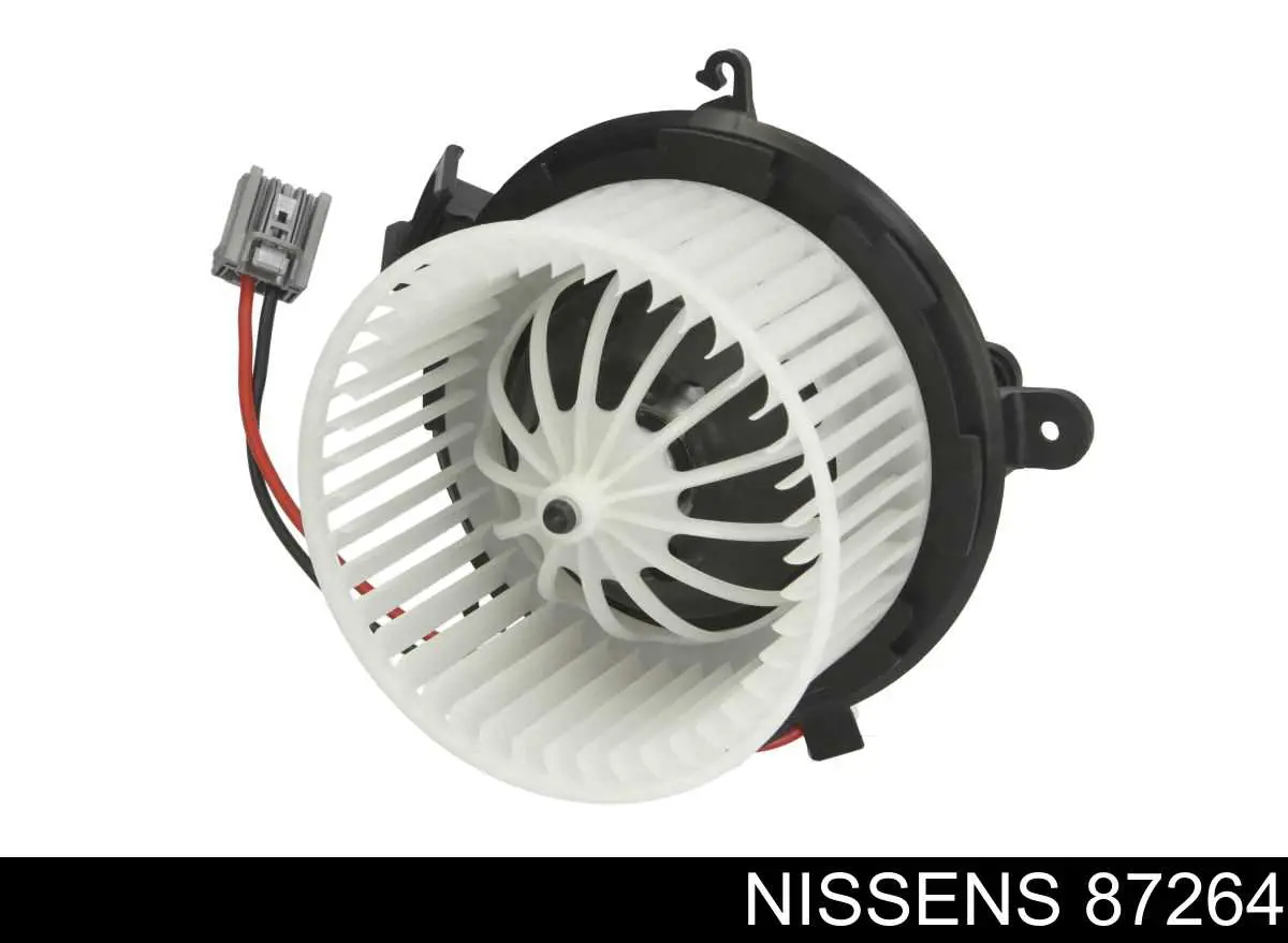 87264 Nissens motor de ventilador de forno (de aquecedor de salão)