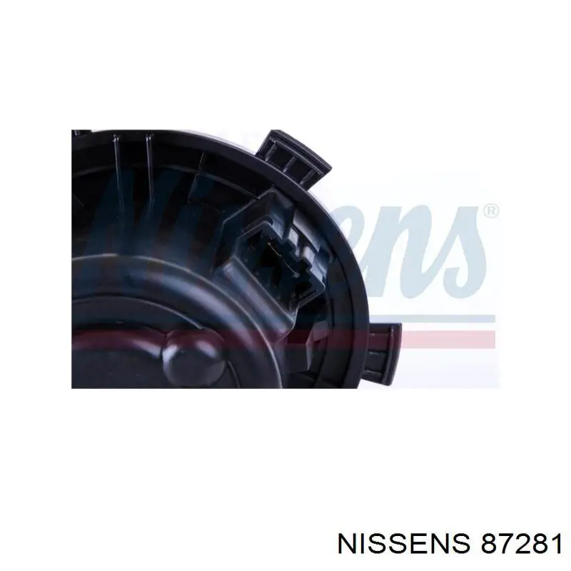 87281 Nissens motor de ventilador de forno (de aquecedor de salão)