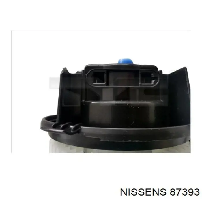 Вентилятор печки 87393 Nissens