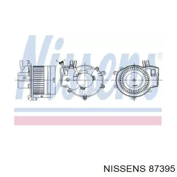 MS8643 AVA Электромотор печки