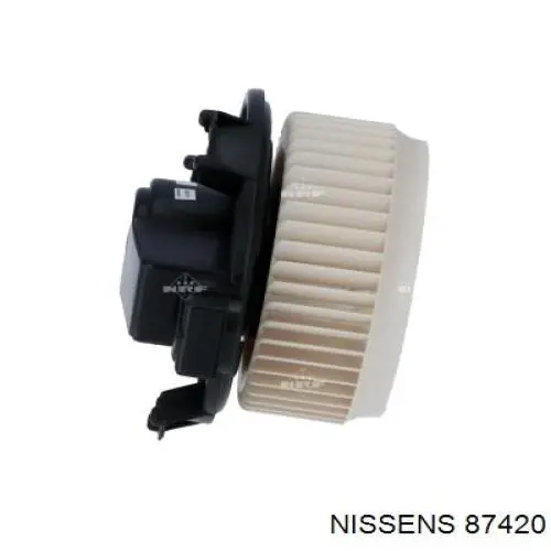 Motor eléctrico, ventilador habitáculo 87420 Nissens
