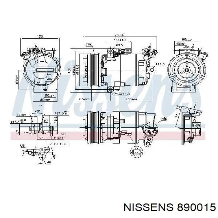 890015 Nissens