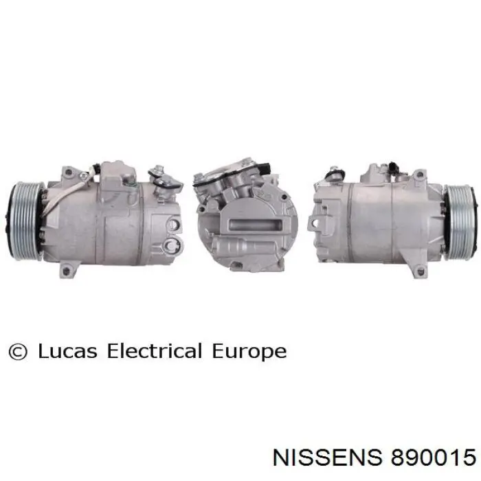 890015 Nissens compressor de aparelho de ar condicionado