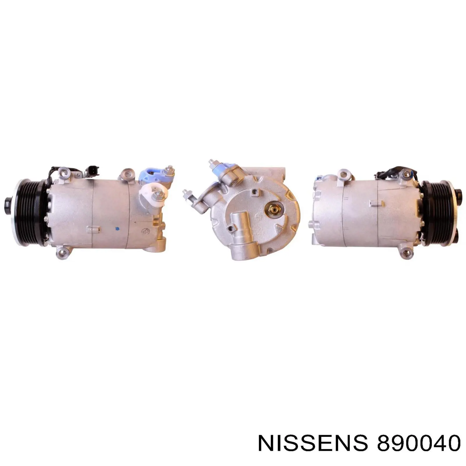 890040 Nissens compressor de aparelho de ar condicionado