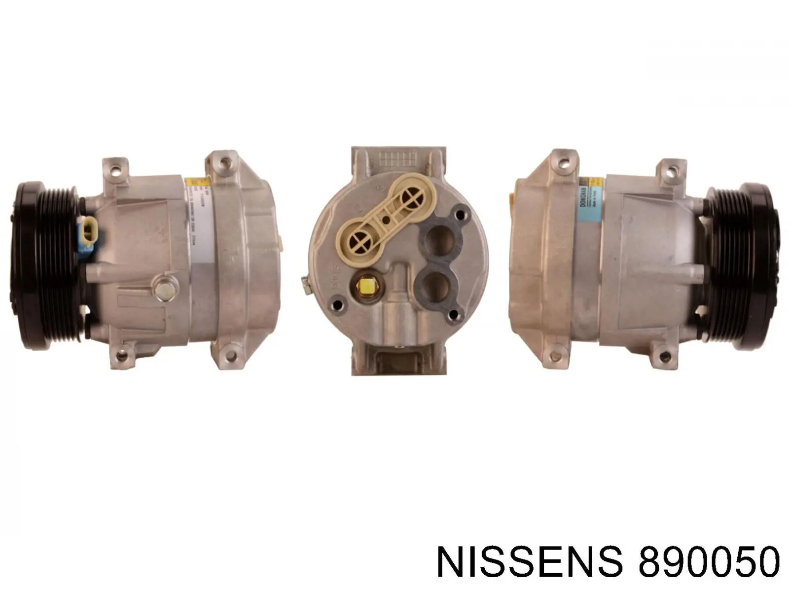 Compresor de aire acondicionado 890050 Nissens