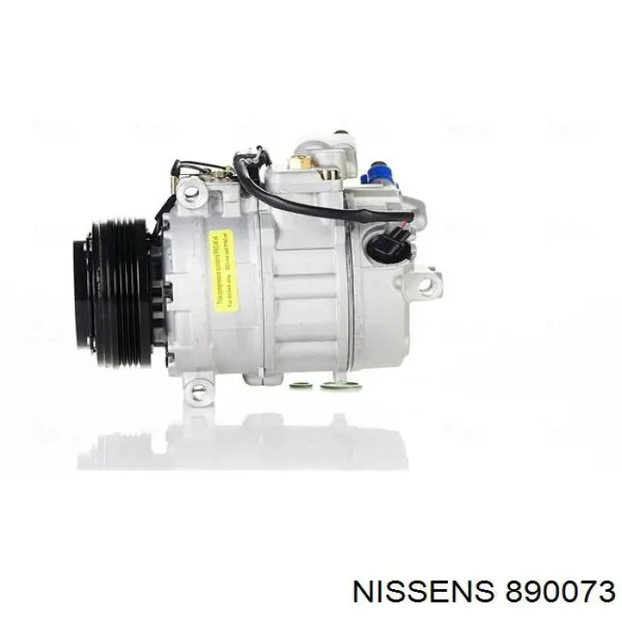 Compresor de aire acondicionado 890073 Nissens
