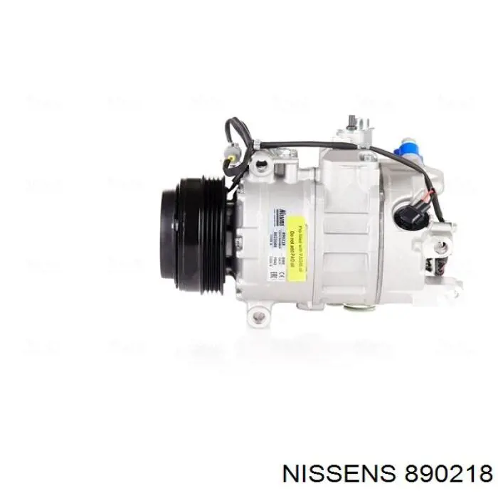 Compresor de aire acondicionado 890218 Nissens