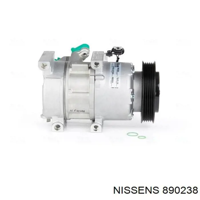 Compresor de aire acondicionado 890238 Nissens
