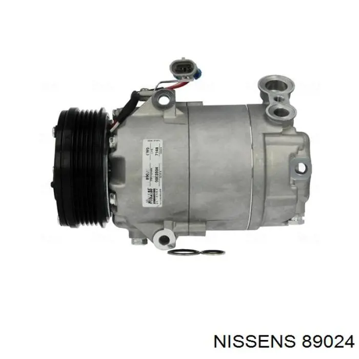 Compresor de aire acondicionado 89024 Nissens