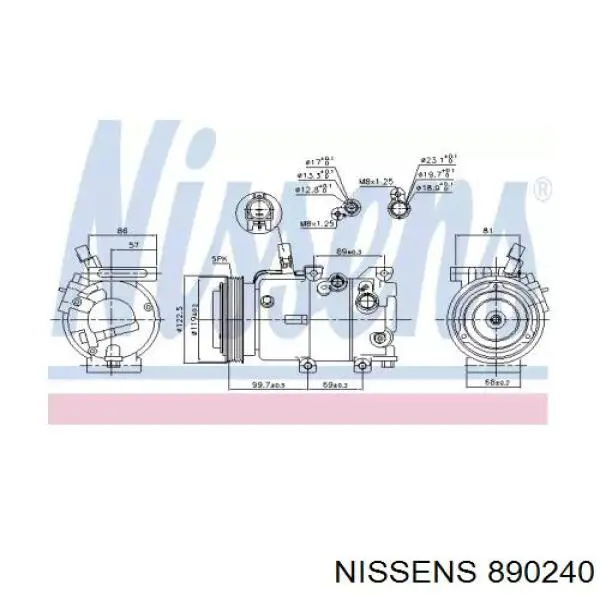 97701A5900 HCC Компрессор хладагента
