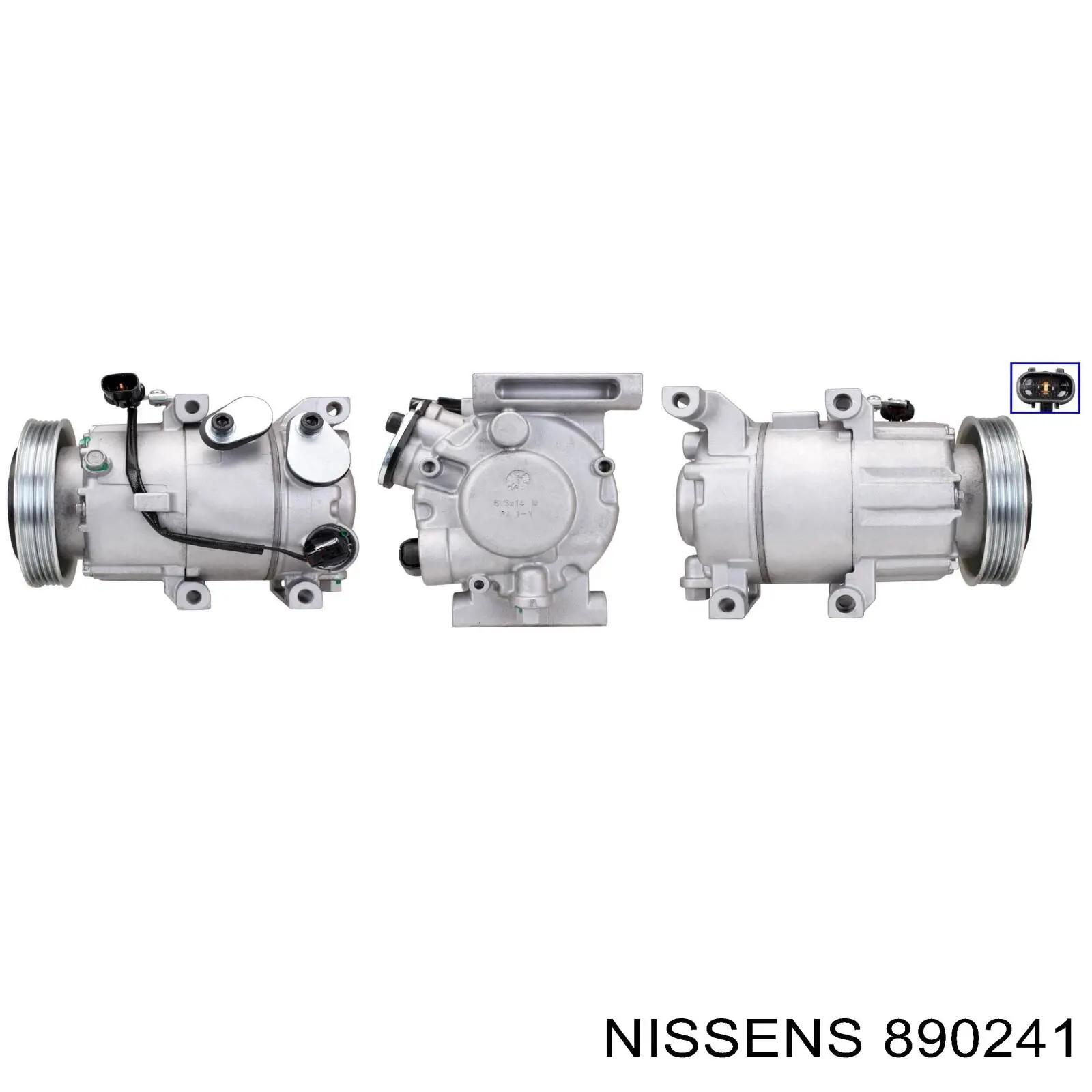 Компрессор кондиционера 97701A0700 Hyundai/Kia