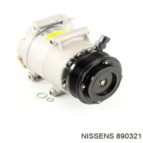 Compresor de aire acondicionado 890321 Nissens