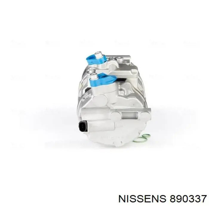 Compresor de aire acondicionado 890337 Nissens