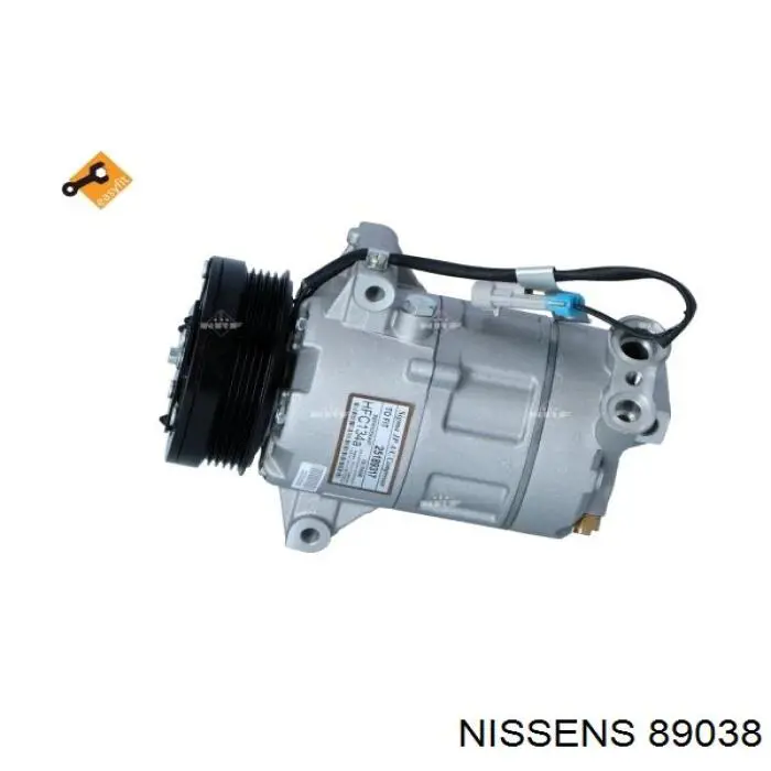 Компрессор системы кондиционирования Nissens 89038 цена, от 247.37 USD