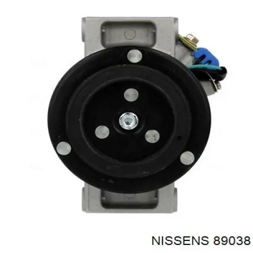 Compresor de aire acondicionado 89038 Nissens