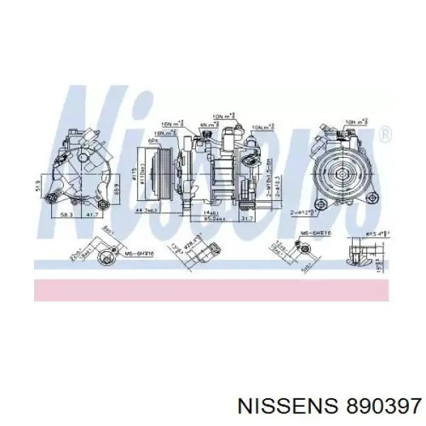  890397 Nissens