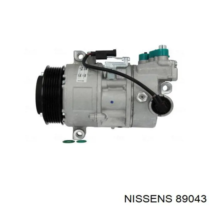 Compresor de aire acondicionado 89043 Nissens