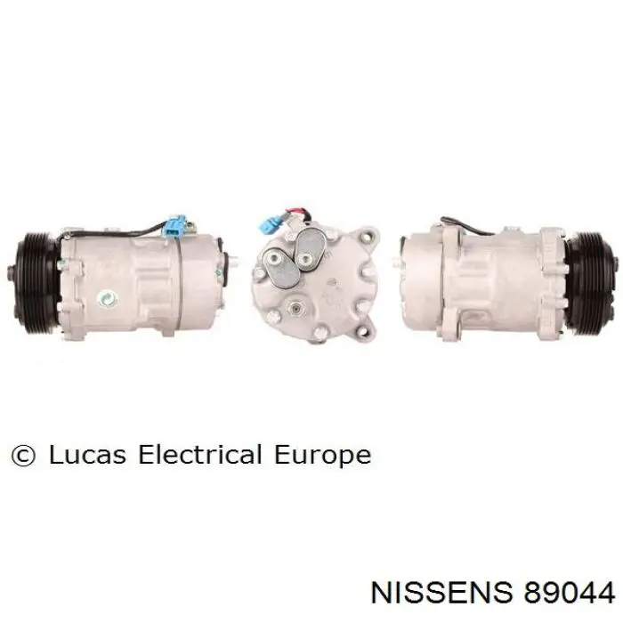 Компрессор системы кондиционирования Nissens 89044 цена, от 250.15 USD