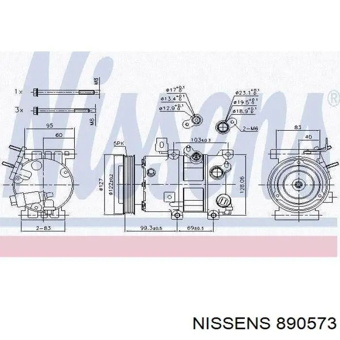 Купить 97701D7100R MSG Компрессор климатической установки
