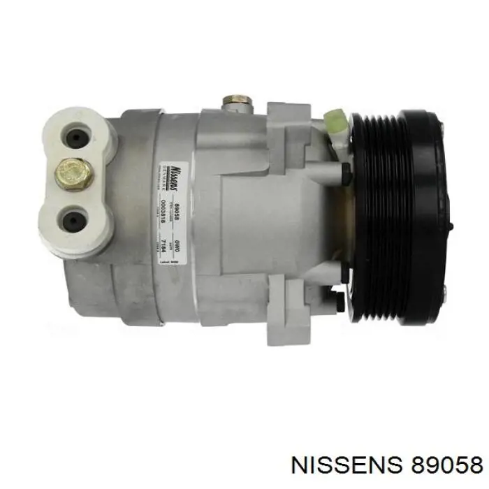 Compresor de aire acondicionado 89058 Nissens