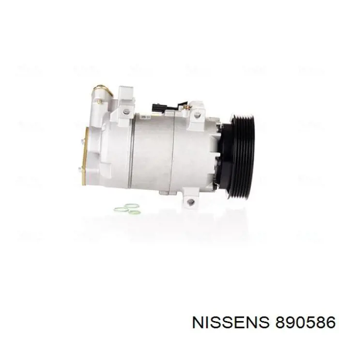 Compresor de aire acondicionado 890586 Nissens