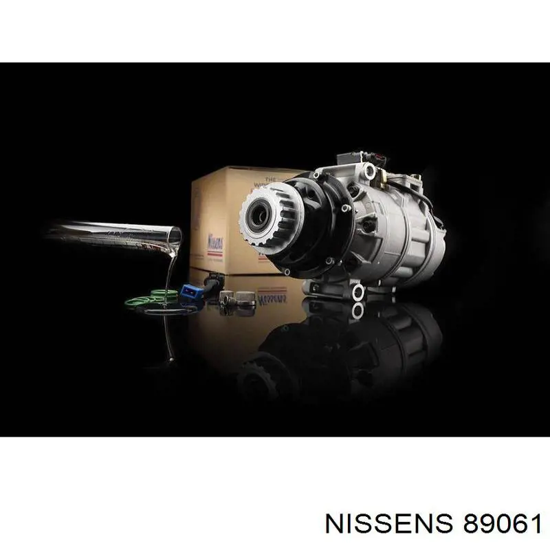 Compresor de aire acondicionado 89061 Nissens