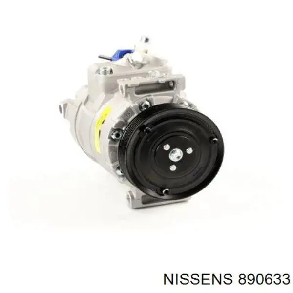Compresor de aire acondicionado 890633 Nissens